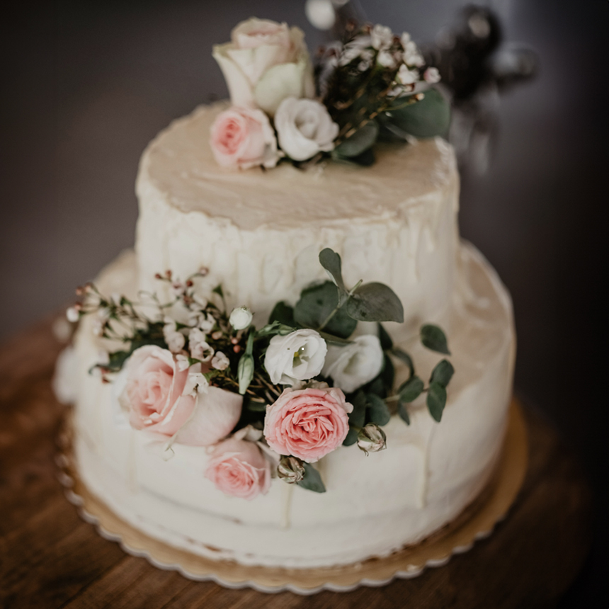Visual Close Up Hochzeitstorte